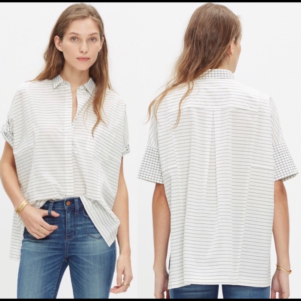 Madewell Stripped Courier Shirt